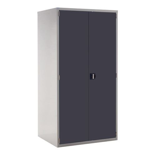 Multi-Storage Solid Door Cupboard Only 1800.1050.650 - Dark Grey Doors