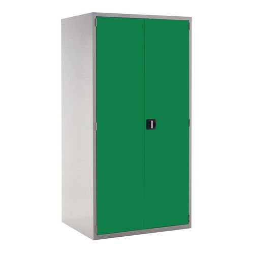 Multi-Storage Solid Door Cupboard Only 1800.1050.650 - Green Doors