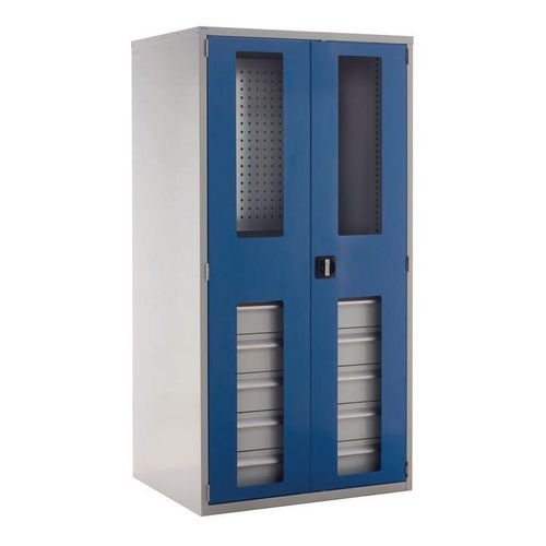Multi-Storage Vision Door Cupboard Only 1800.1050.650 - Blue Doors