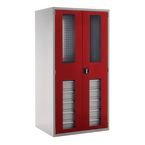 Multi-storage Vision Doorcupboard Only 1800.1050.650 - Red Doors