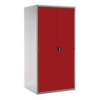 Multi-storage Solid Door Cupboardonly 1800.1050.650 - Red Doors