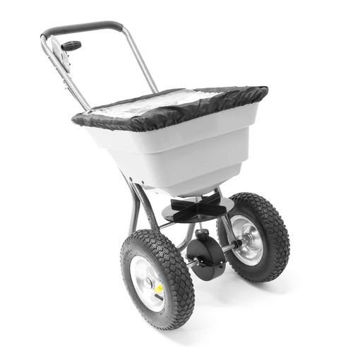 36kg salt spreader with rain cover