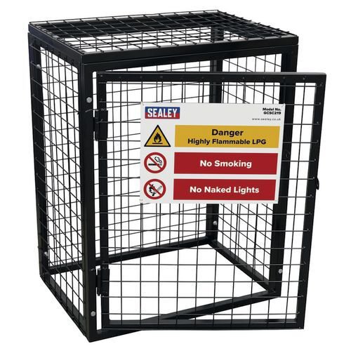 Cylinder storage cages