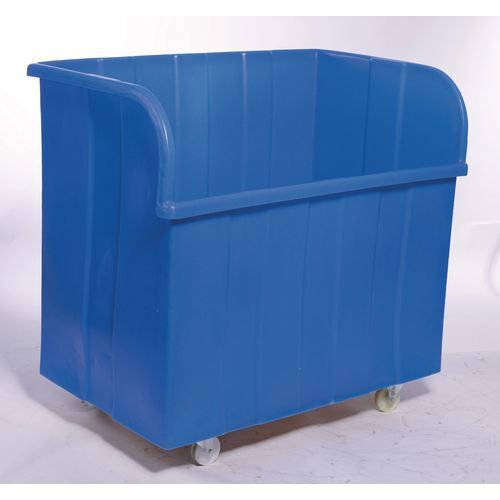 Jumbo container truck, blue