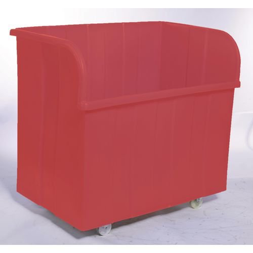 Jumbo container truck, red