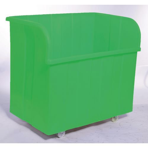 Jumbo container truck, green