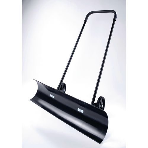 Wide Wheeled Snow Pusher Plough Black 426401 | SBY05670 | HC Slingsby PLC