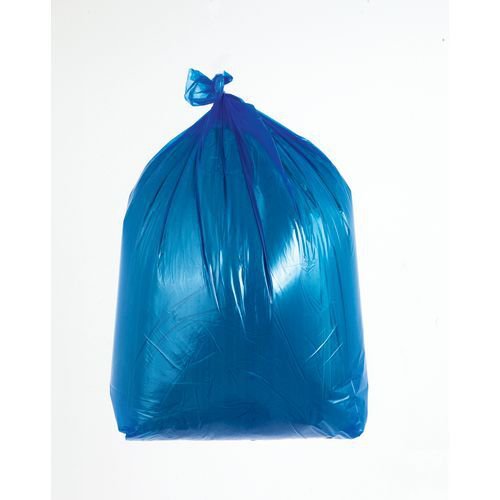 90L Coloured bin bags, blue CHSA 15kg