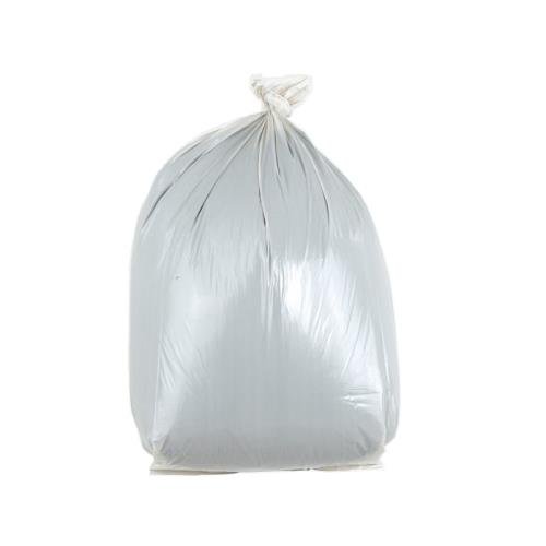 50L White Swing Bin Liner 1000Pcs (10 Polypacks X 100Pcs)