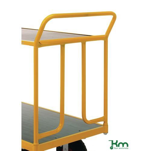 Kongamek large capacity platform truck extra end, 650mm width