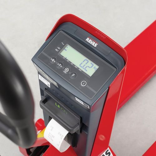 Load indication pallet truck scales, with bluetooth wireless connectivity