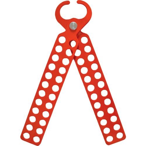 Economy Lockout Hasp - 25mm (12 Hole)