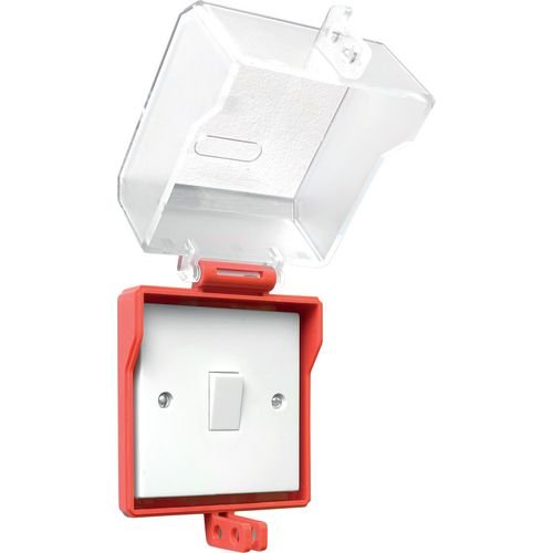 Lockable Socket Cover 10 X 6.5 X 13Cm