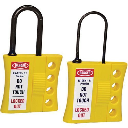 Premier Non-Conductive Lockout Hasp - 4 Holes (6mm Thread)