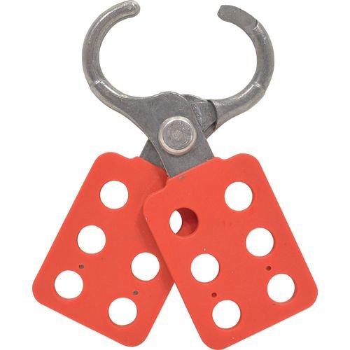 Safety Lockout Hasp, Aluminium Shackle, Pe Coated - 25mm