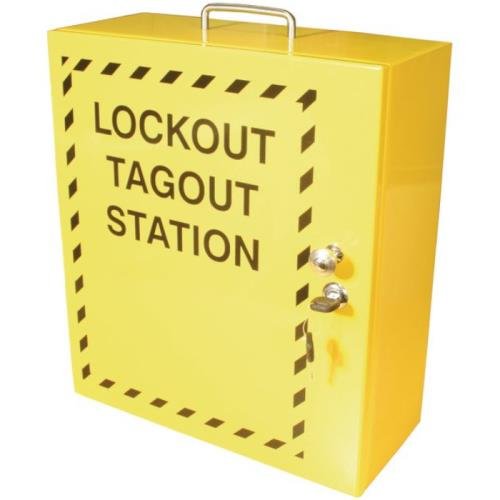 Yellow Lockout Cabinet (Hwd: 400 X 360 X 155mm)