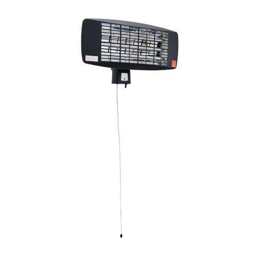 Wall mounted variable watt patio heater