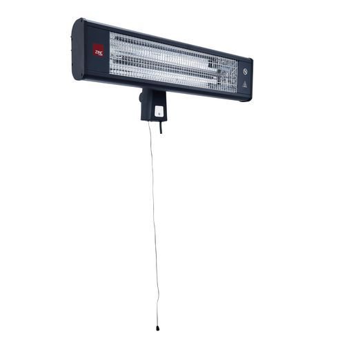 Wall mounted patio heater 1800w