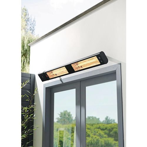 Wall mounted patio heater with remote control 3000w