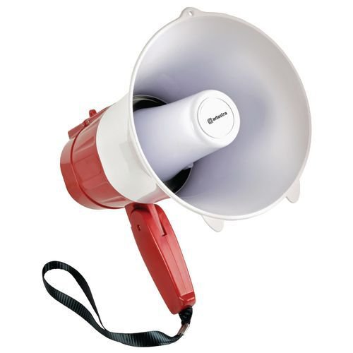 Rechargeable megaphone with USB and SD, looper and Bluetooth 15w