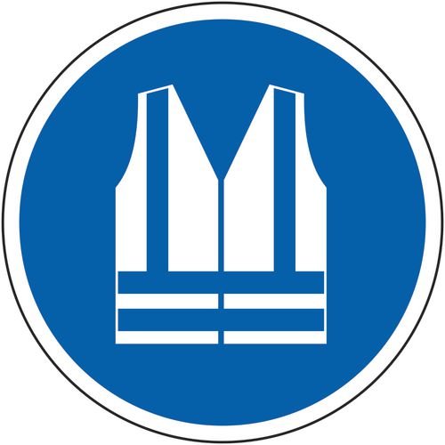 Hi Vis Symbol - R9 Floor Graphic (400mm Dia.)