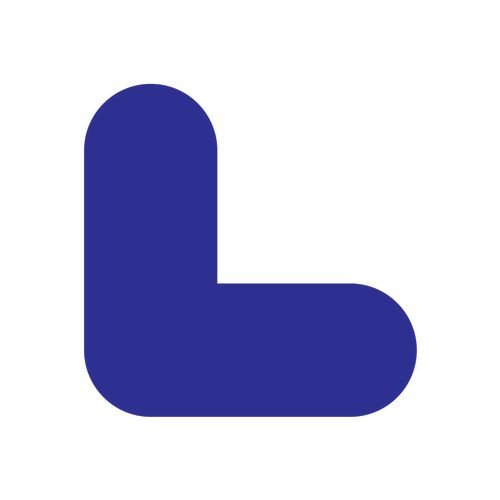 Blue Symbol "L" - R9 Floor Signals (200 X 200mm) Pack Of 10