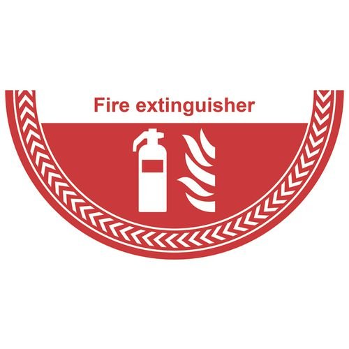 Fire Extinguisher - R9 Floor Graphic (750 X 375mm)