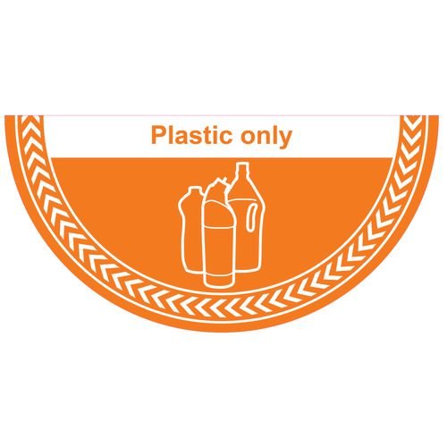 Plastic Only - R9 Floor Graphic (750 X 375mm)