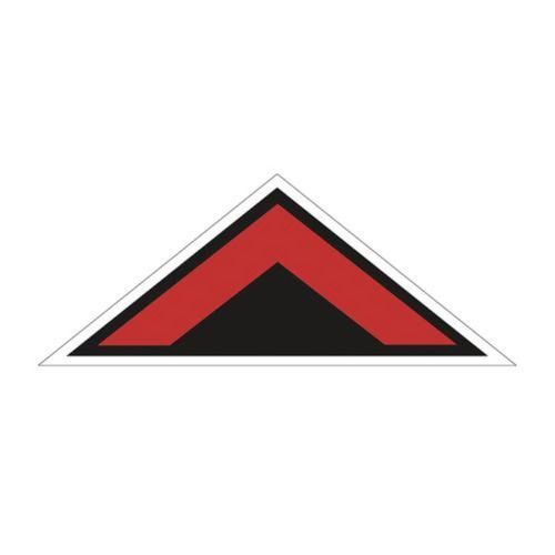 Arrow Chevron Symbol - R9 Floor Graphic (800 X 320mm)