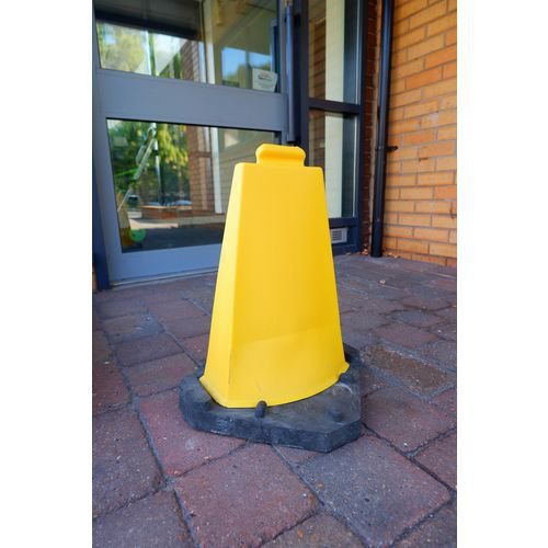 2-Sided winter hazard cone