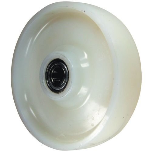 Wheel, Pallet Truck Steering,  160mm Dia., Ball Journal Wheel Nylon