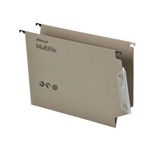 Rexel Crystalfile manilla lateral files