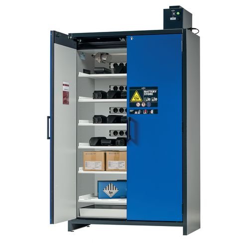 Asecos Pro Charge Io90.195.120.Pc.Wdc  (6 Shelves)