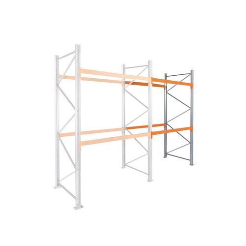 Pallet racking starter bays and add-on units - 3m high