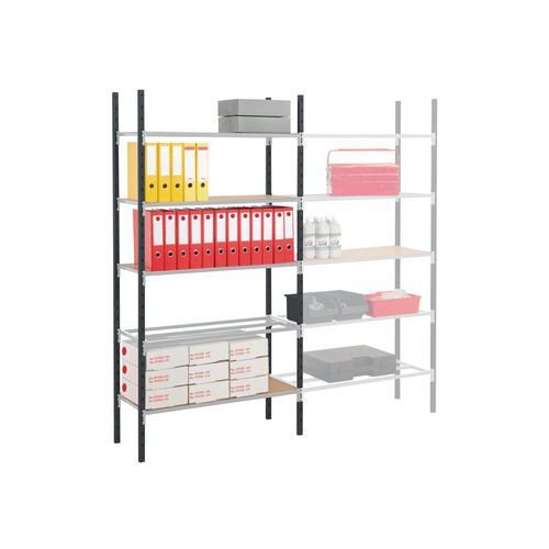Light tubular shelving