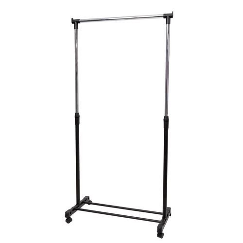Alba Jack Telescopic  Clothes Rack, Black (N)