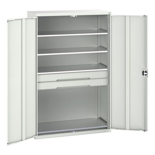 Verso Kitted Cupboard  With 4 Shelves, 2 Drawers