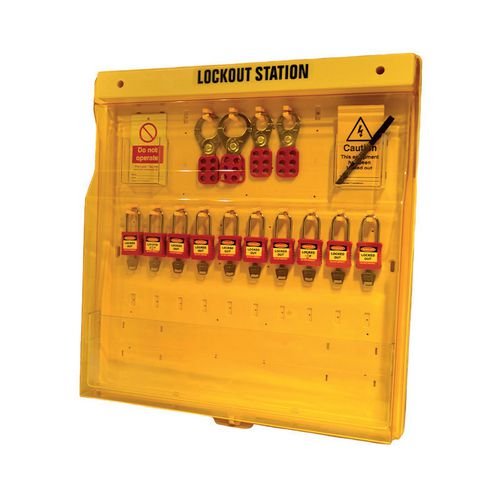Lockout Board With Cover