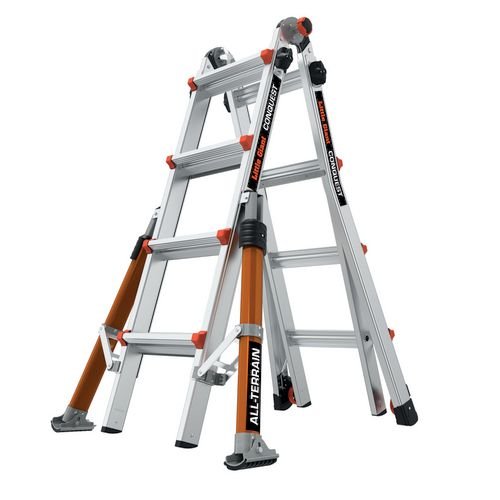 Little Giant 4 Rung Conquest  All-Terrain Multi-Purpose Ladder