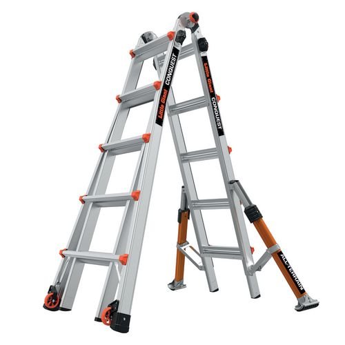 Little Giant 5 Rung Conquest  All-Terrain Multi-Purpose Ladder
