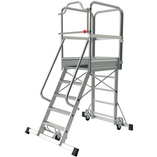 Maintenance Platform Single Ladder 820 mm - 5 Steps