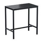 Eko 4 Leg Bar Heighttable - Black 119 X 69 cm