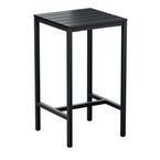 Eko 4 Leg Bar Height- Black - 80 X 80 cm