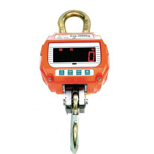 Heavy duty crane scale, with remote control