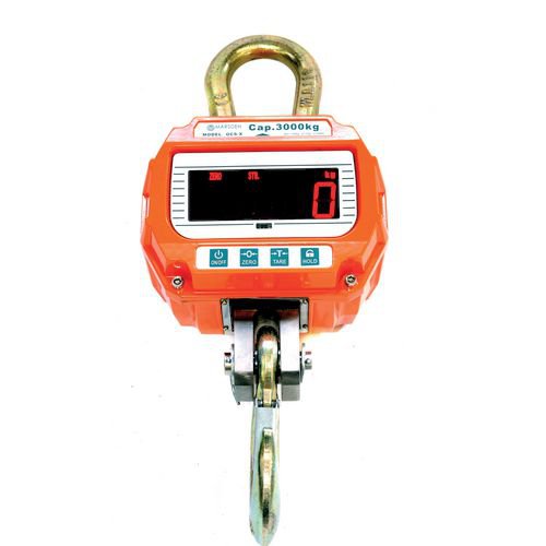 Heavy duty crane scale, with remote control