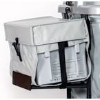 Fold-box, Bag Made of Pvc Tarp(grey) to Fit on A Trolley As An Additional Bag
