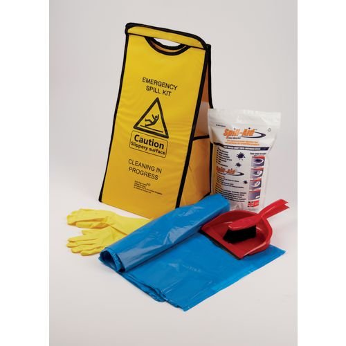 Spill Response Sign Kit In A Caddy