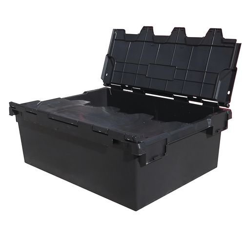 103 litre recycled attached lidded container