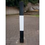 Square Heavy Duty  Fold Down Bollard