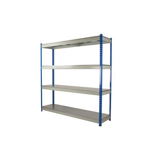 Heavy duty rivet racking - solid steel decks